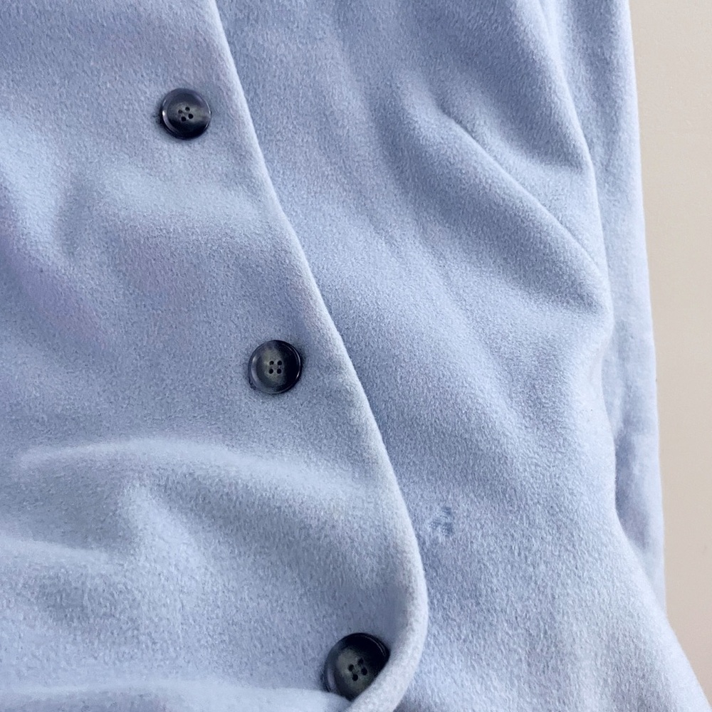 Country Road wool angora trench coat preppy chic classic minimalist fall winter - Picture 11 of 16